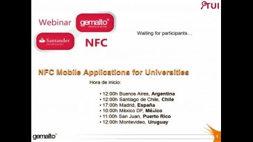 NFC Webinar: Aplicaciones móviles para Universidades