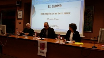 Coloquio tras la conferencia de Moshe Shaul El Ladino - una lengua que no deve morir