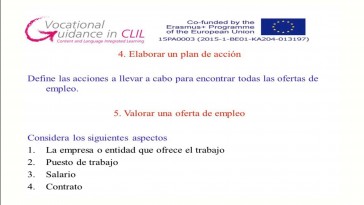 Proyecto: Vocational Guidance in CLIL