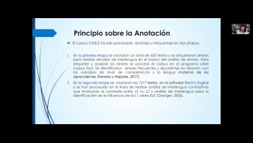 Corpus de aprendices en formato computacional en la Adquisición del Español como Segunda Lengua