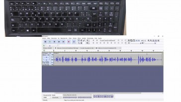 Videotutorial edición accesible de audio Audacity 1