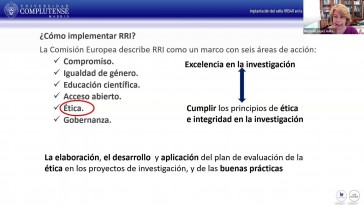 Seminarios online HRS4R en la Universidad de Murcia (Acción 16)