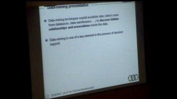 DESEREC - data mining presentation