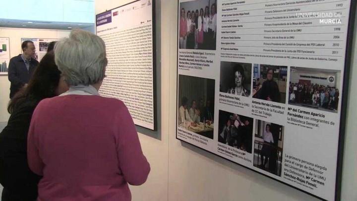 Exposición sobre las mujeres en la historia de la Universidad