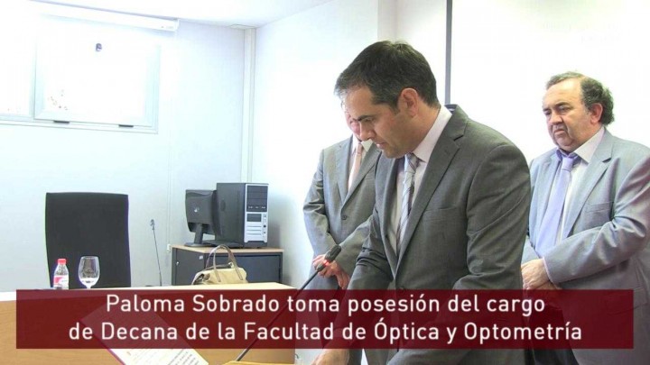 Paloma Sobrado Decana Facultad Óptica y Optometría