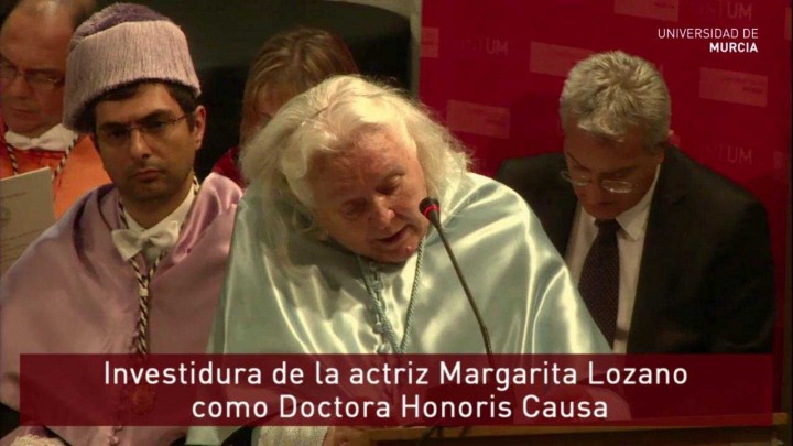 Investidura Margarita Lozano Doctora Honoris Causa
