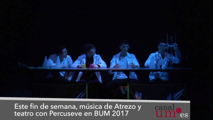 Música de Atrezo y teatro con Percuseve en BUM 2017