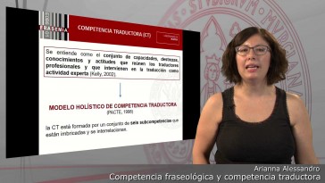 Competencia traductológica y competencia traductora