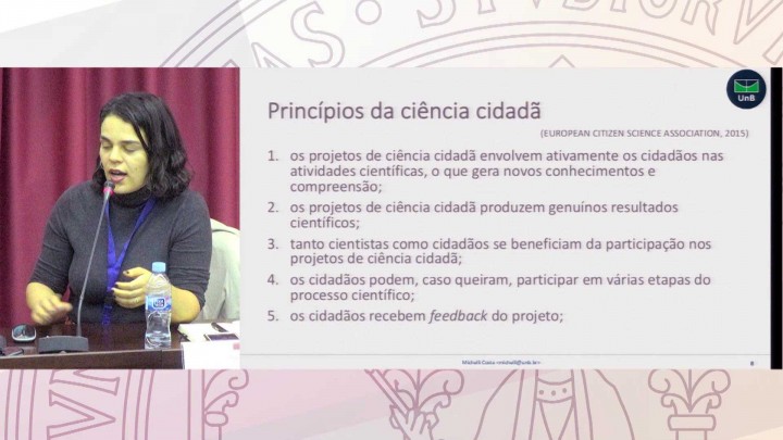Comunicación de Michelli Costa sobre Prevención y divulgación sobre SIDA en España y Brasil