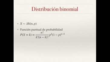 Distribuciones de Bernoulli,  binomial y geométrica