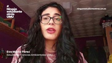 Testimonio campaña #NingúnEstudianteAtrásUMU: Eva María Pérez, estudiante UMU