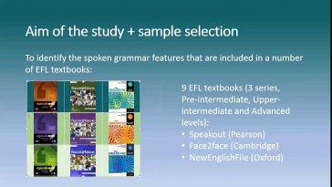 Conversational grammar structures in EFL textbooks across different levels