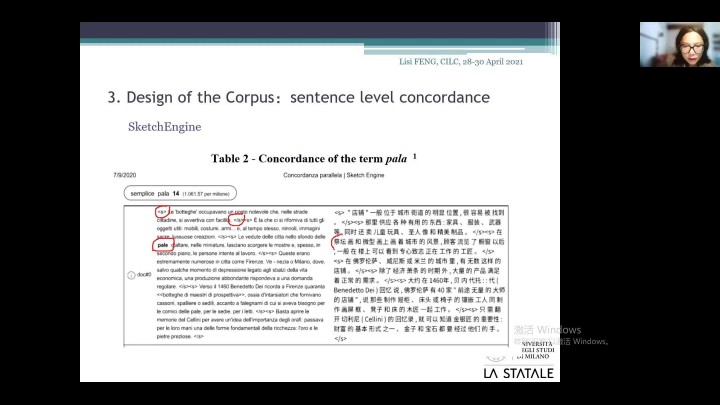 Building a bilingual corpus: the art lexicon of Italian Renaissance translated in Chinese (...)