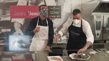 GastroCiencia VII. Juan Buitrago y José Manuel López Nicolás. Caldero
