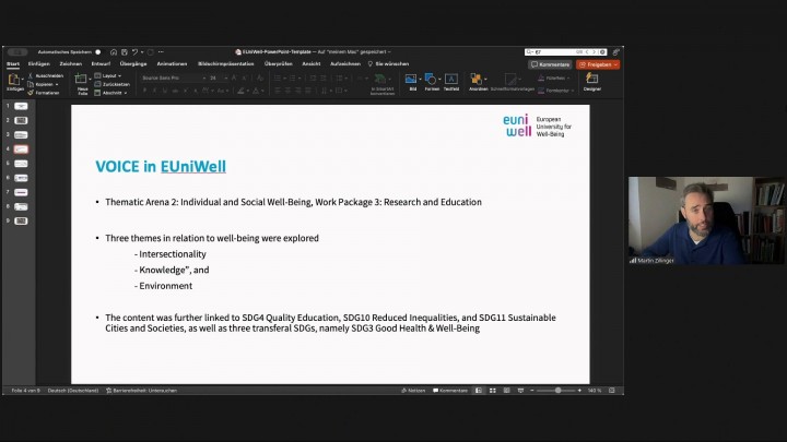 EUniWell Showcase Conference: Advancing Research and Education on Well-Being - Education