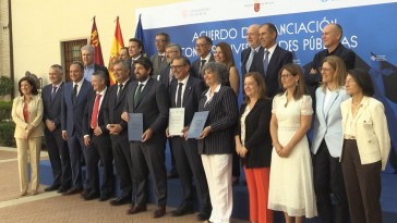 Firma Plan de financiación plurianual Universidades Públicas Región de Murcia