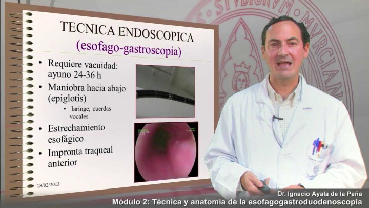 Módulo 2 - 2: Técnica y anatomía de la esofagogastroduodenoscopia