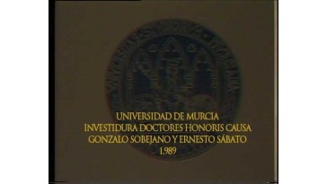 Doctor Honoris Causa Sobejano y Sabato 1989