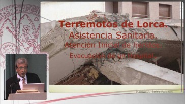 Asistencia de heridos y evacuación del hospital universitario Rafael Méndez de Lorca