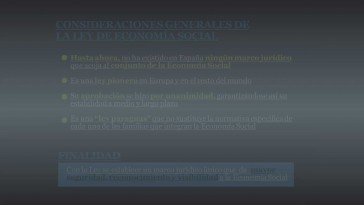 Situación actual y retos de las Empresas de Economía Social en España