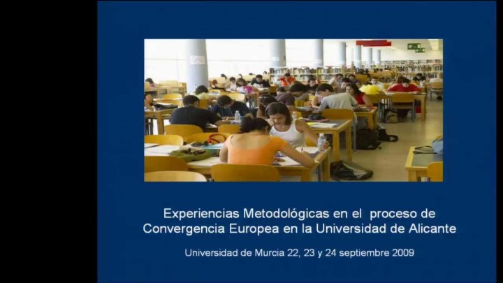 Mª Cecilia Gómez. Experiencias sobre el proceso de Convergencia Europea en diferentes universidades
