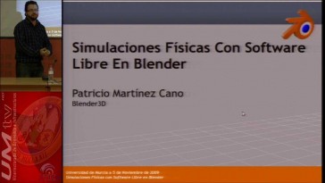 Simulaciones físicas en 3D con Software Libre (Blender 3D)